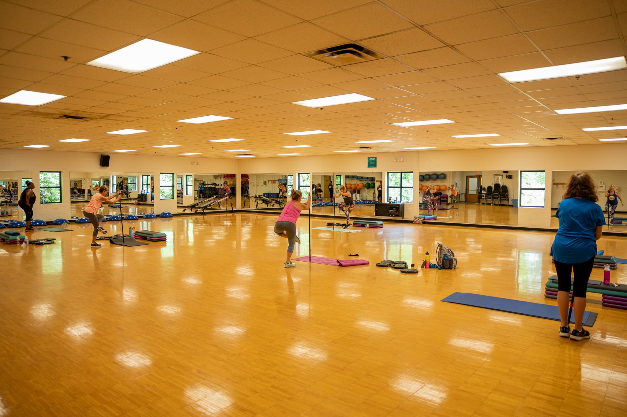 Three studios. Cycling, yoga, and more.